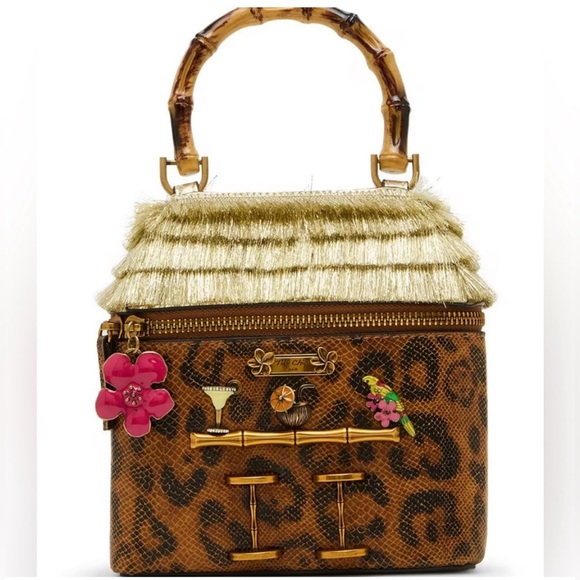 Betsey Johnson Handbags - 🛖 NWT Betsey Johnson, the Tiki Chic Bar
Satchel purse . In original plastic.